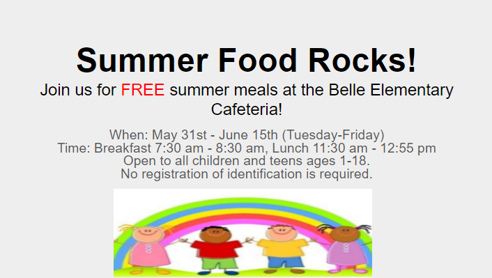 Free Summer School Food
